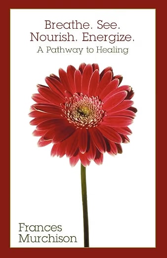 Breathe. See. Nourish. Energize. book cover by Frances Murchison